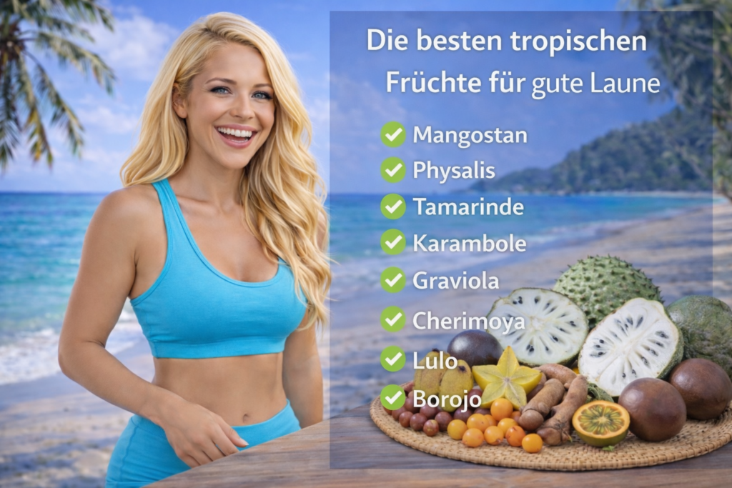 Vorteile tropische fruchten Tropische Früchte mit Vitaminen und Antioxidantien für gute Laune und Wohlbefinden