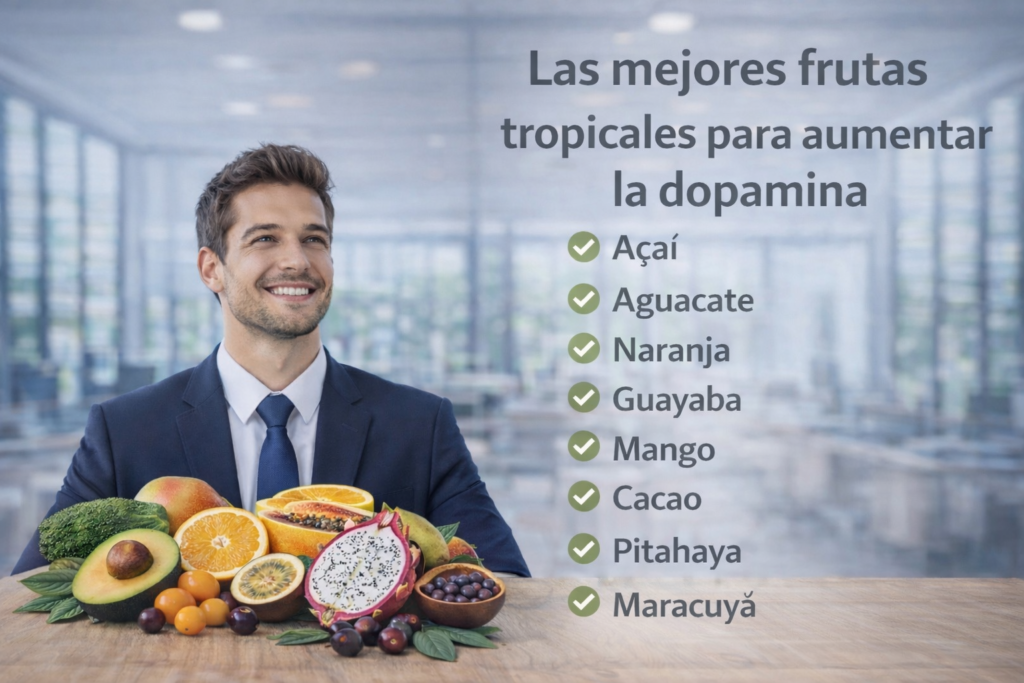 Frutas tropicales con antioxidantes para cuidar la salud cerebral